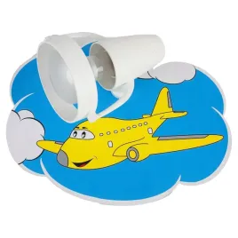 kinkiet-scienny-dzieciecy-samolociki-drewno-niebieski-e14-handmade