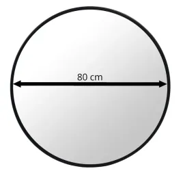 lustro-80cm-czarna-rama
