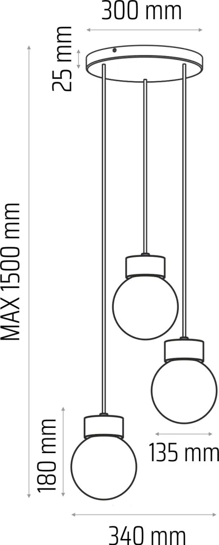 lampa-wiszaca-sufitowa-kula-barrel-orb-3xe14-czarny-drewno-mleczne-klosze