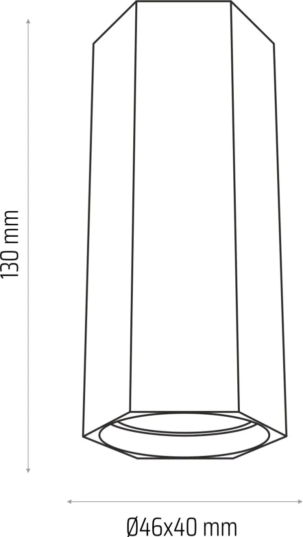 spot-sufitowy-small-hexa-drewno-gu10-szary-ip20-skandynawski