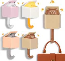 haczyki-scienne-urocze-zwierzatka-na-klucze-drobne-akcesoria-zestaw-4-szt