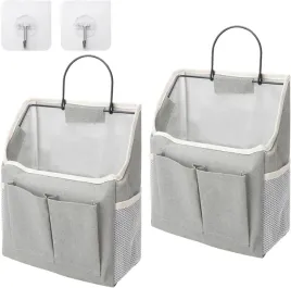 wiszacy-organizer-na-drzwi-kosz-do-kuchni-lazienki-zestaw-2-sztuki-szary