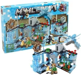 my-word-forteca-niebieska-led-klocki-minecraft-smok-332el