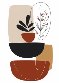 plakat-395x55cm-botaniczna-abstrakcja