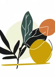 plakat-395x55cm-elegancka-flora