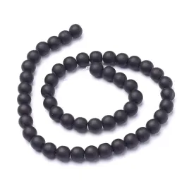 bst08-black-stone-kamien-syntetyczny-koraliki-kule-8mm-sznur-48szt-czarne-m