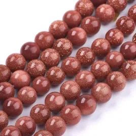gst24-kamien-goldstone-piasek-pustyni-koraliki-kule-6mm-sznur-63szt