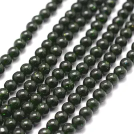 gst30-kamien-green-goldstone-noc-kairu-koraliki-kule-4mm-sznur-100szt