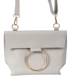 torebka-damska-szara-ze-zlotym-kolkiem