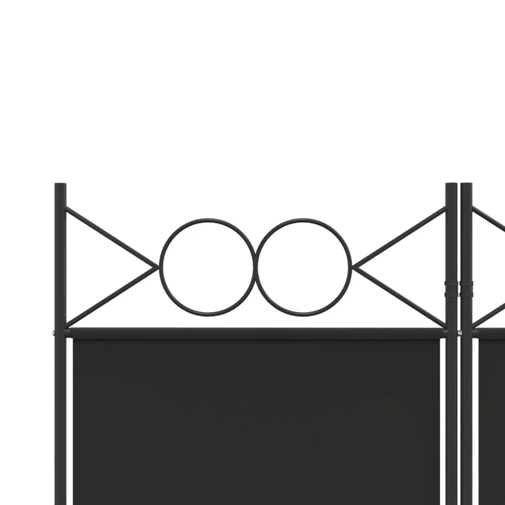 parawan-5-panelowy-200x220-cm-czarny-stan-nowy
