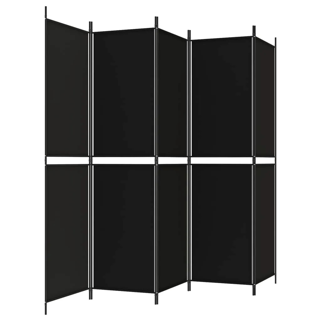 parawan-przegroda-250x200-cm-czarny-stan-nowy
