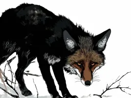 plakat-40x30cm-nieufny-lis
