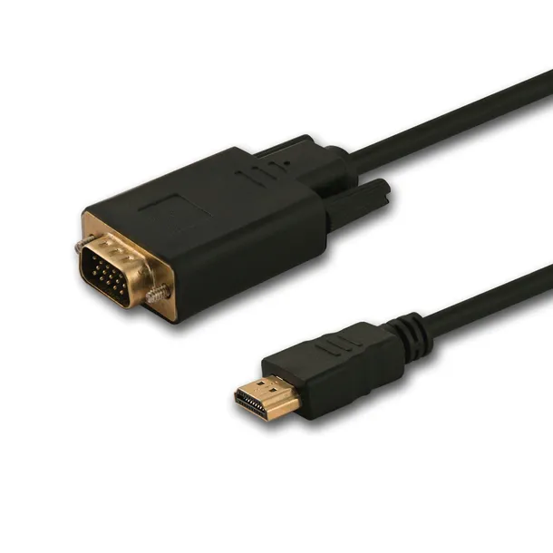 kabel-adapter-savio-cl-197-hdmi-m-vga-m-18m