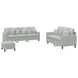 sofa-wypoczynkowa-aksamitowa-jasnoszara-2-3osobowa-z-podnozkiem