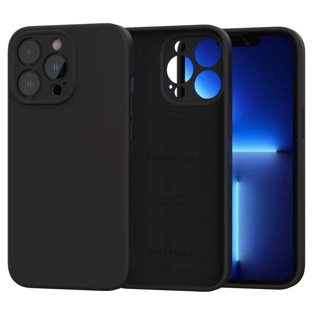 spacecase-silicone-mag-iphone-13-pro-black-stan-nowy