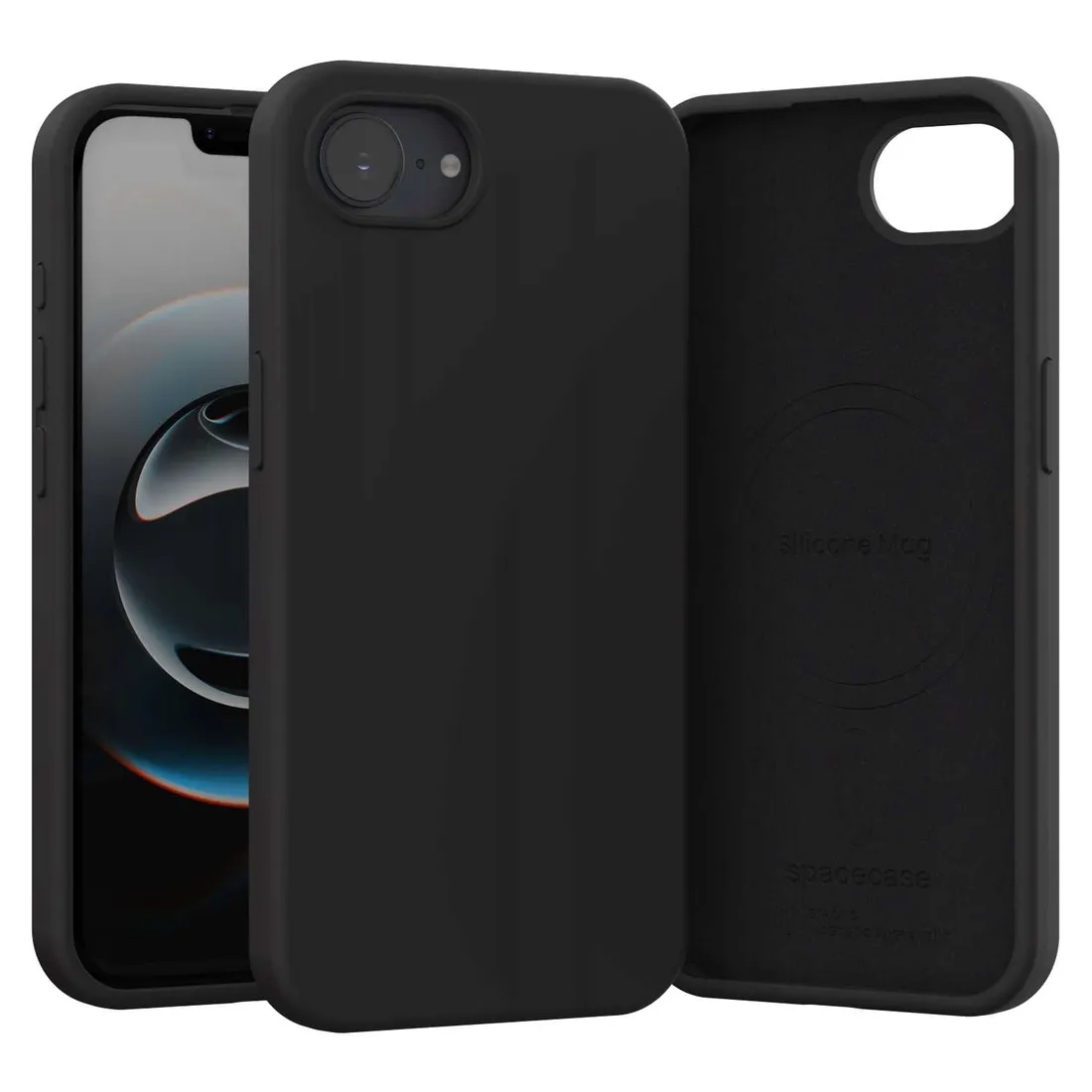 spacecase-silicone-mag-iphone-16e-17e-black-stan-nowy