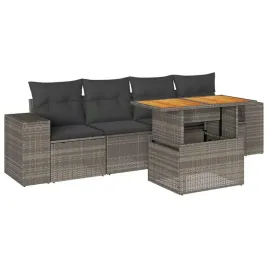 zestaw-wypoczynkowy-z-rattanu-pe-stolik-regulowany-szary-100x55x44-73-cm