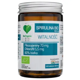 beorganic-bio-spirulina-500mg-100-tabletek