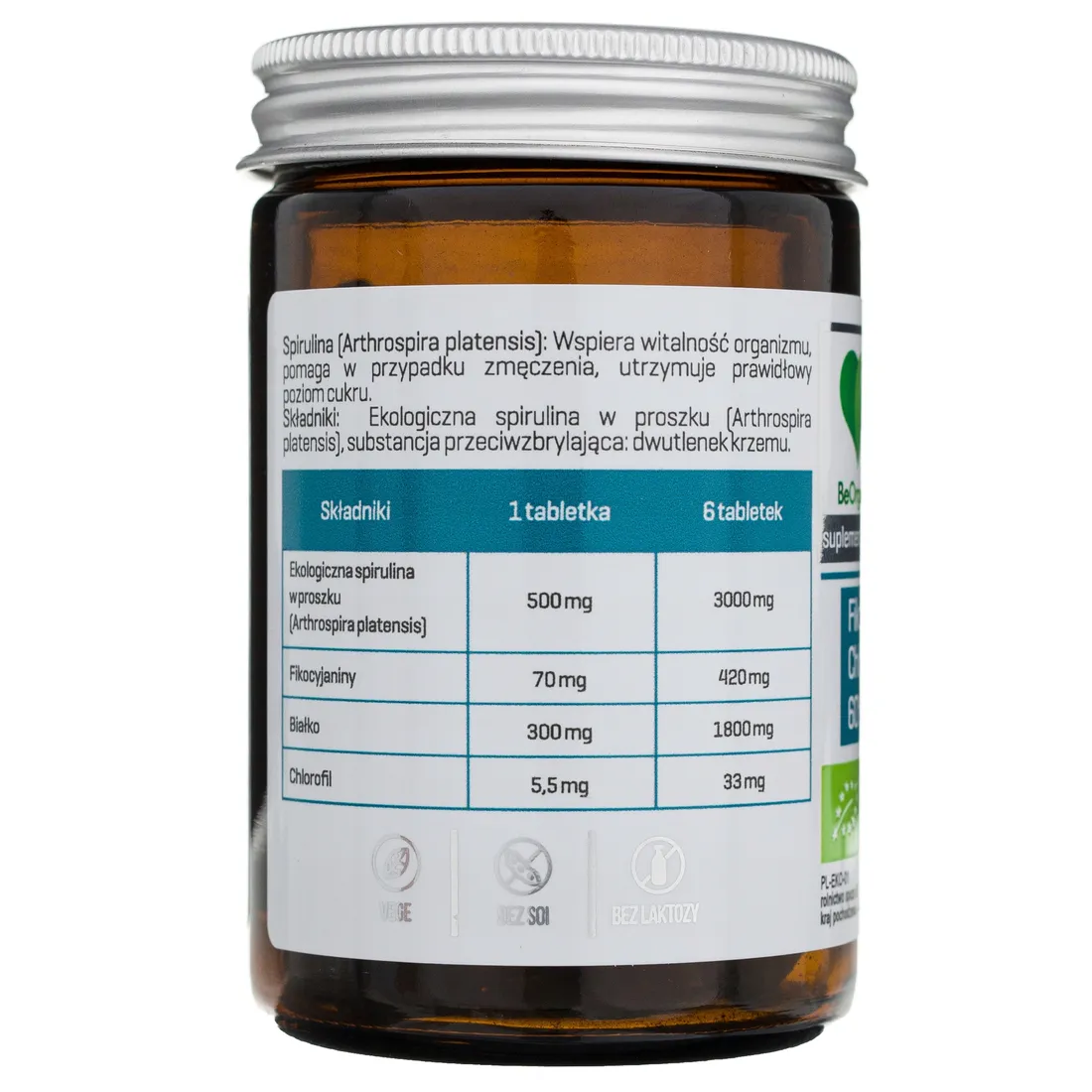 beorganic-bio-spirulina-500mg-100-tabletek