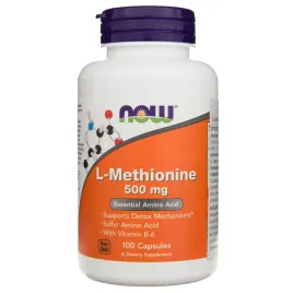 now-foods-l-methionine-metionina-500mg-aminokwas-antyoksydant-100kaps