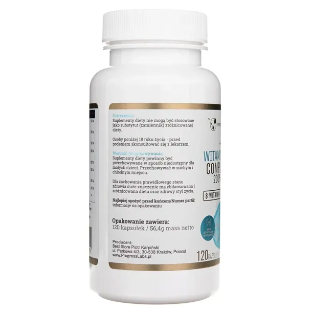 progress-labs-witamina-b-complex-200percent-120-kaps-liczba-sztuk-120-szt