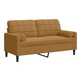2-osobowa-sofa-aksamitna-brazowa-157x77x80cm