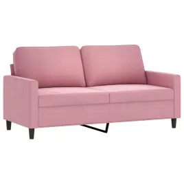 2-osobowa-sofa-aksamitna-rozowa-158x77x80-cm
