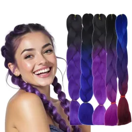 wlosy-syntetyczne-kolorowe-warkoczyki-zestaw-5-szt-ombre-fioletowe-odcienie