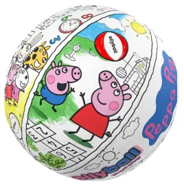 ollyball-swinka-peppa-pilka-do-malowania-i-gry-wewnatrz-i-na-zewnatrz-o33cm