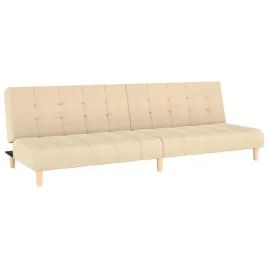 kanapa-rozkladana-2-osobowa-kremowa-200x845x69-cm