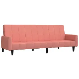 rozkladana-sofa-2-osobowa-rozowa-aksamit-220x845x69-cm