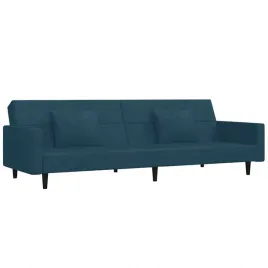 rozkladana-sofa-2-osobowa-niebieski-aksamit-220x845x69-cm