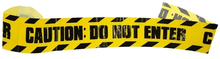 tasma-arpex-danger-zolta-240-cm-marka-arpex