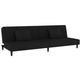 rozkladana-sofa-aksamitna-2-osobowa-czarna-200x845x69-cm