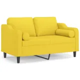 sofa-2-os-jasnozolta-z-poduszkami-138x77x80-cm