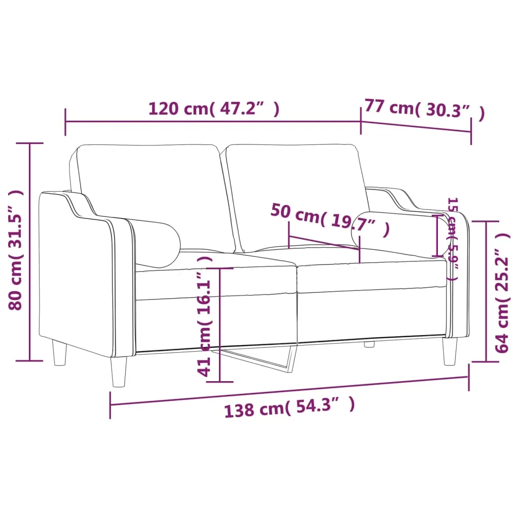 sofa-2-os-jasnozolta-z-poduszkami-138x77x80-cm