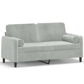 sofa-2-osobowa-aksamit-jasnoszary-158x77x80cm