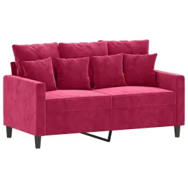 sofa-2-osobowa-aksamit-winna-czerwien-138x77x80-cm