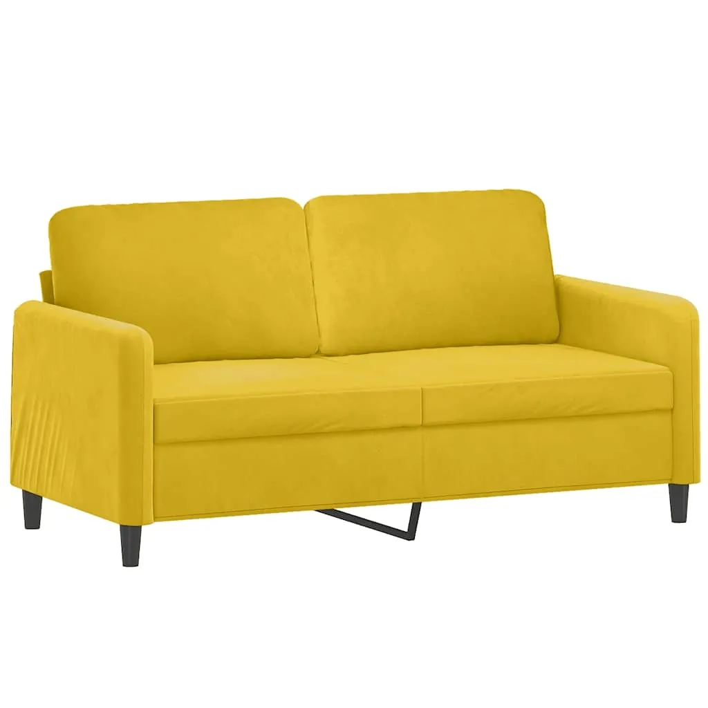 sofa-2-osobowa-aksamitna-zolta-158x77x80-cm