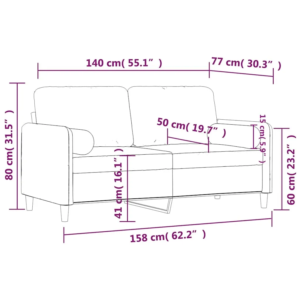 sofa-2-osobowa-aksamitna-zolta-158x77x80-cm