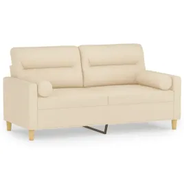 sofa-2-osobowa-kremowa-z-poduszkami-dekoracyjnymi-158x77x80cm