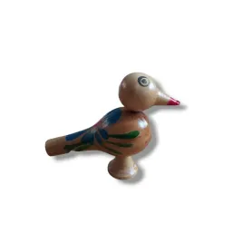 gwizdek-drewniany-rzezbiony-ptak-malowany-recznie-glosny-8cm