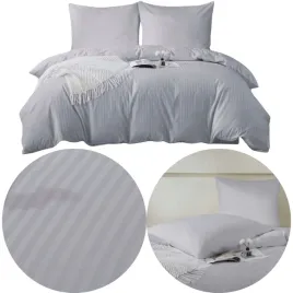 posciel-hotelowa-szara-adamaszek-bawelniana-160x200cm-2-poszewki-70x80cm
