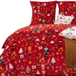 swiateczna-posciel-220x200-pluszowa-polarowa-gruba-ciepla-zimowa-mis
