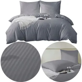 posciel-160x200cm-szara-100percent-bawelna-adamaszek-2-poszewki-70x80cm