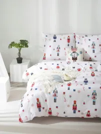 posciel-swiateczna-zimowa-160x200cm-100percent-bawelna-satynowa-komplet-biala