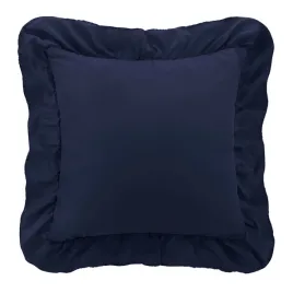 poszewka-dekoracyjna-na-poduczke-granatowa-ciemna-40x40cm-z-falbanka-ruffy