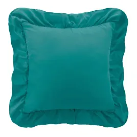 poszewka-dekoracyjna-na-poduczke-szelona-turkusowa-40x40cm-z-falbanka-ruffy