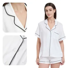 pizama-elegancka-dwuczesciowa-przebranie-krotka-biala-z-czarna-biza-s