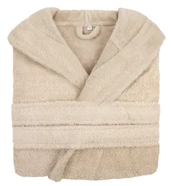 jasnobezowy-szlafrok-unisex-z-kapturem-z-grubej-bawelny-frotte-450-g-m